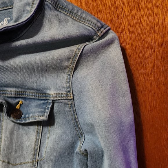 Youth XL (14-16) Cat & Jack Blue Denim Jean Jacket - Picture 4 of 10